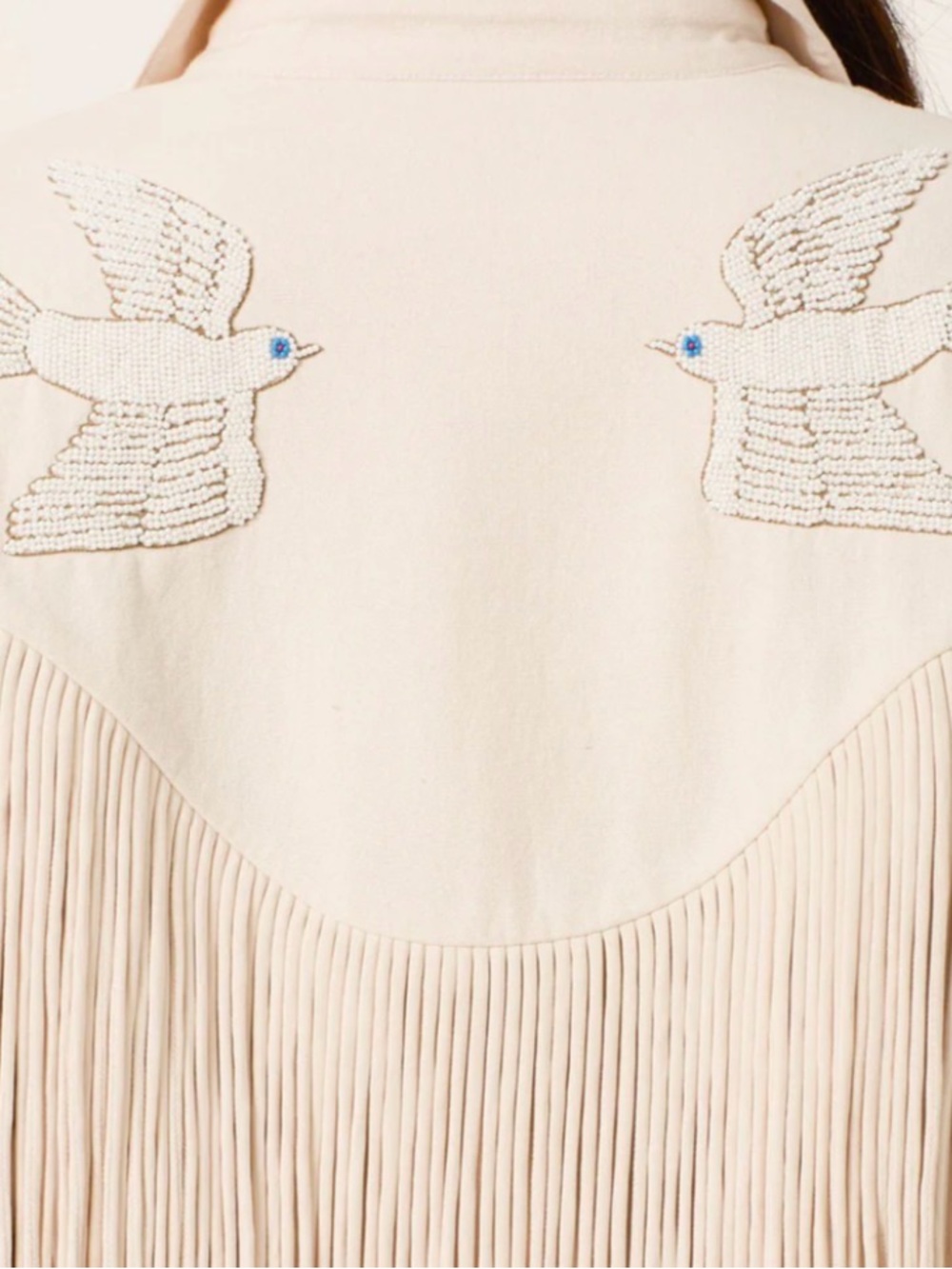 ALIX OF BOHEMIA JUDE DUNE FRINGE JACKET - Picture 4 of 5